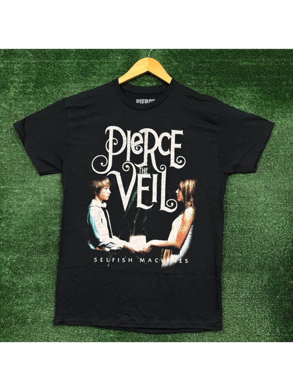 Pierce the Veil Selfish Machines Album Rock Band T-Shirt Size Medium